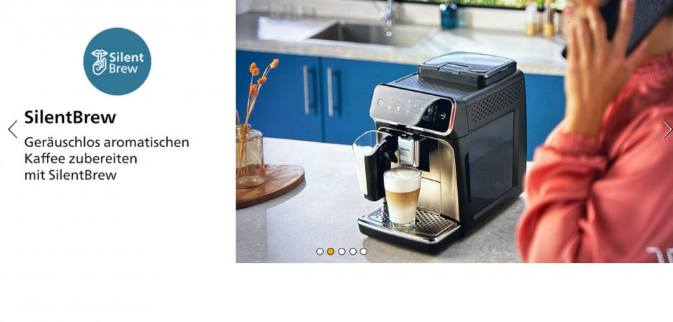 Philips Philips Kaffeevollautomat 3300 Series Vollautomatische Espressomaschine 6 Getranke, Kaffeeautomat Cafemaschine Kaffeemaschine mi Mahlwerk Vollautomat Cafe Полностью автоматическая кофемашина Philips серии 3300, полностью автоматическая кофемашина