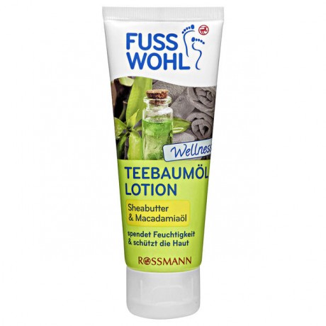 Fussswohl Teebaumol Lotion Wellness Лосьон Масло чайного дерева Wellness увлажняющи  75 г