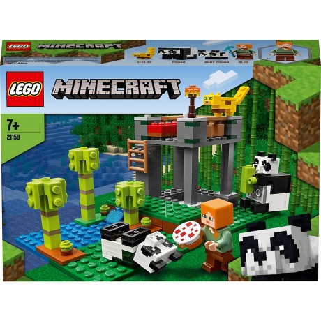 LEGO Minecraft 21158 Der Panda-Kindergarten ЛЕГО Питомник панд