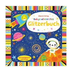 Usborne Verlag Babys allererstes Glitzerbuch Самая первая книга с блестками для ребенка