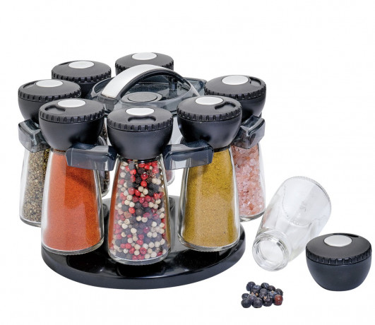 Kucchenprofi KUcCHENPROFI Gewucrzkarussell RONDO schwarz КУХНЯ ПРОФИ карусель для специй RONDO