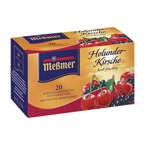 Messmer Бузина и Вишня 50 г, 20 пакетиков