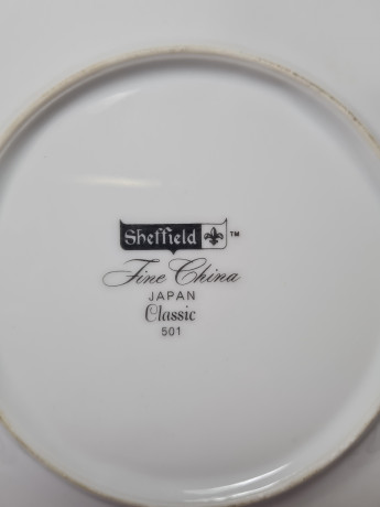 Scheffield Japan Classic Фарфоровая декоративная тарелка "Ниагарский водопад", 16 см, Япония, 1960-70гг.