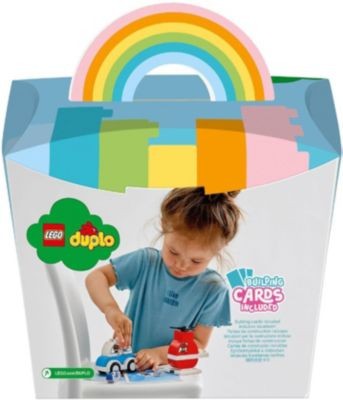 LEGO LEGO DUPLO 10957 Mein erster Feuerwehrhubschrauber und mein erstes Polizeiauto LEGO DUPLO 10957 «Мой первый пожарный вертолет и полицейская машина»