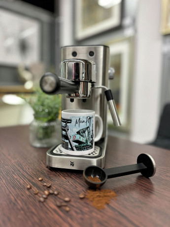 Zurbrucggen Zurbrucggen Kaffeebecher MEIN POTT Weiss Кофейная кружка Zurbrucggen MEIN POTT