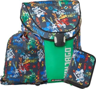 LEGO Schulranzenset EASY LEGO NINJAGO Prime Empire, 3-tlg. (2022) Набор школьных сумок EASY LEGO NINJAGO Prime Empire, 3 предмета. (2022)