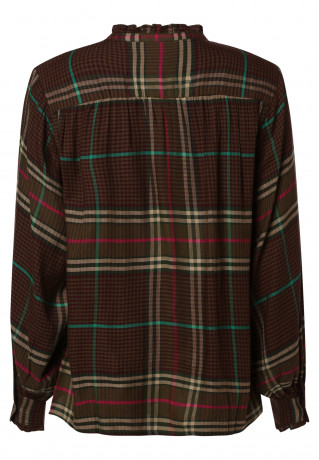 Tommy Hilfiger Blouse khaki aubergine блузка баклажан цвета хаки