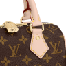 Louis Vuitton Кожаная сумка SPEEDY 20 с ремнем через плечо