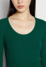 Tommy Hilfiger SLIM FRILL SCOOP-NK LS Jumper prep green SLIM FRILL SCOOP-NK LS Джемперы подготовка зеленый