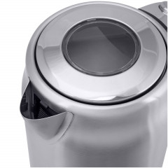 FAKIR FAKIR Wasserkocher Adell, 1.7 l, 2200 W, Edelstahl, entnehmbarer Kalkfilter, beleuchteter Hauptschalter edelstahlfarben Чайник FAKIR Adell, 1,7 л, 2200 Вт, нержавеющая сталь, съемный фильтр от накипи, главный выключатель с подсветкой