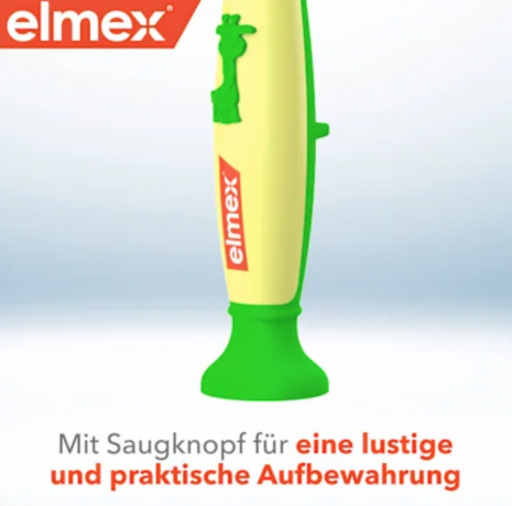 elmex Zahnpflege erstausstattung maine ersten zahnchen, НАБОР Зубная паста для детей 0-2 года 50 мл + Зубные щетки 2шт + Стаканчик для хранения