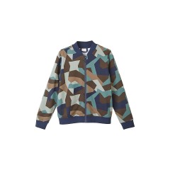 s.Oliver Sweatjacke mit Alloverprint Sweatblazer fur Jungen Толстовка с спортивным блейзером с принтом по всей поверхности для мальчиков