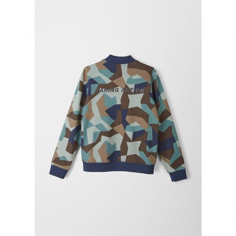 s.Oliver Sweatjacke mit Alloverprint Sweatblazer fur Jungen Толстовка с спортивным блейзером с принтом по всей поверхности для мальчиков
