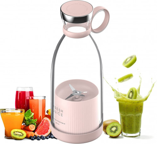 Aoucheni Aoucheni Smoothie-Maker Blender Smoothie Makers,350ml mit USB-Ladegerat, 20000r/min, 304 sus, leicht zu tragen, Anti-False-Touch Aoucheni Smoothie Maker Blender Smoothie Makers, 350 мл с зарядным устройством USB, 20000 об/мин, 304 sus, легко нос