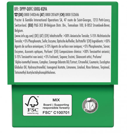 Ariel All-in-1 Colorwaschmittel Flussig Pods 15WL, Капсулы для стирки цветного белья 15шт