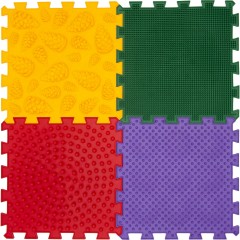 ACHOKA Orthopadische Sensomotorik Fussmassagematte fur Kinder (3er-Set) Детский ортопедический коврик для сенсомоторного массажа стоп (3 шт.)