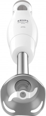 Krups Krups Stabmixer HZ4511 Perfect Mix 4000, 450 W, Purierstab, 2 Geschwindigkeiten, Edelstahlfuss, 2 Zelkrom Klingen Ручной блендер Krups HZ4511 Perfect Mix 4000, 450 Вт, очищающий стержень, 2 скорости, основание из нержавеющей стали, 2 лезвия Zelkrom