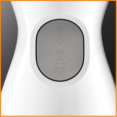 Krups Krups Stabmixer HZ4511 Perfect Mix 4000, 450 W, Purierstab, 2 Geschwindigkeiten, Edelstahlfuss, 2 Zelkrom Klingen Ручной блендер Krups HZ4511 Perfect Mix 4000, 450 Вт, очищающий стержень, 2 скорости, основание из нержавеющей стали, 2 лезвия Zelkrom