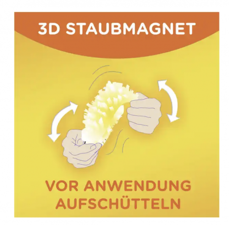 Swiffer 3D Staubmagnet 360 Tucher Nachfullpack, 10 St x 5 paks, Свиффер Сменные насадки 360 градусов против пыли для магнитной щетки, 5 штук x 10 упаковок