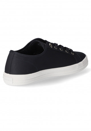 Tommy Hilfiger ESSENTIAL VULCANIZED Trainers blau ESSENTIAL VULCANIZED Кроссовки синий