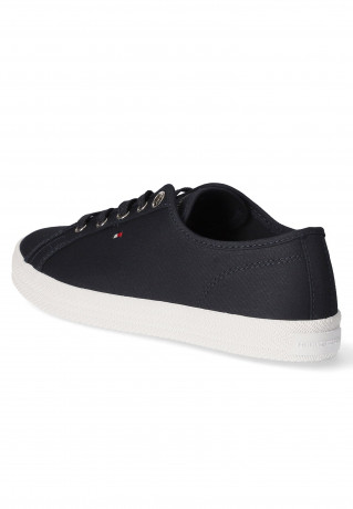 Tommy Hilfiger ESSENTIAL VULCANIZED Trainers blau ESSENTIAL VULCANIZED Кроссовки синий