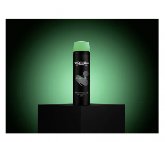 Wilkinson Sword Rasiergel Sensitive 200ml, Гель для бритья для чувствительной кожи, без спирта, 200 мл