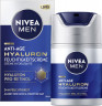 NIVEA MEN Anti-Age Hyaluron Feuchtigkeitspflege LSF 15, 50 ml, Нивеа Мужской крем для лица anti-age, SPF 15, гиалурон и Luminous630, против морщин и пигментации, 50 мл