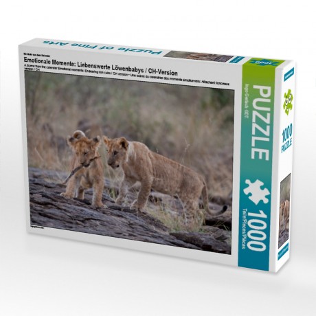 CALVENDO Puzzle CALVENDO Puzzle Emotionale Momente: Liebenswerte Lowenbabys \/ CH-Version Пазл CALVENDO Puzzle Эмоциональные моменты: милые львенки / Swiss version