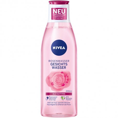 Nivea Rosenwasser Gesichtswasser  Тоник для лица с розовой водой