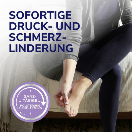 SCHOLL Hallux Valgus Druckschutz, 5 St, Шолль Защита при вальгусной деформации, мягкие подушечки, 5 шт