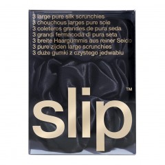 Slip Breite Haargummis Aus Reiner Seide  Широкие резинки для волос из чистого шелка