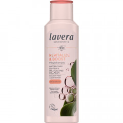 LAVERA PFLEGESHAMPOO REVITALIZE &amp; BOOST Naturliches Koffein &amp; pflanzliches Kollagen, 250 ml, Лавера Шампунь для укрепления волос и ухода против выпадения, био-кофеин и растительный коллаген, 250 мл
