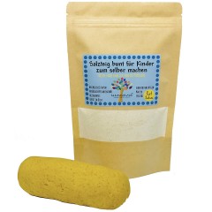 NATUURMA© Naturlich gefarbte Salzteigmischung zum selber machen Knete Смесь из соленого теста натурального цвета
