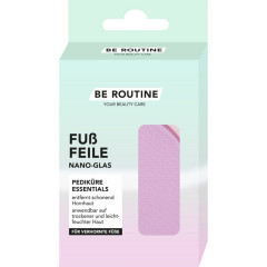 beroutine Fussfeile Nano Glas, 1 Stueck, Нано-стеклянная пилка для удаления огрубевшей кожи стоп, 1 шт.