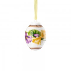 Hutschenreuther Hutschenreuther Fruhlingswiese Porzellan-Mini-Ei 'Veilchen' d: 3,4 cm / h: 5 cm Hutschenreuther Spring Meadow Porcelain Mini Egg &quot;Violet&quot; d: 3,4 см / высота: 5 см