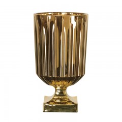 Nachtmann Nachtmann Minerva Gold Vase auf Fuss - Limited Edition h: 315 mm Золотая ваза Nachtmann Minerva на ножках - ограниченная серия, высота: 315 мм