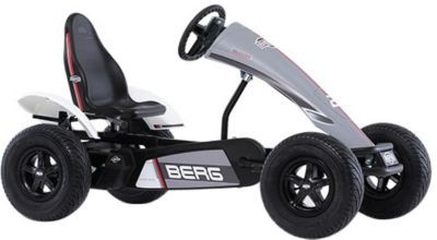 BERG Elektrisch Go-Kart mit XXL-Rahmen Race GTS Grau ab 6 Jahren Электрический картинг с рамой XXL Race GTS Grey с 6 лет