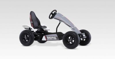 BERG Elektrisch Go-Kart mit XXL-Rahmen Race GTS Grau ab 6 Jahren Электрический картинг с рамой XXL Race GTS Grey с 6 лет