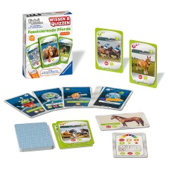 Ravensburger tiptoi Wissen  Quizzen: Faszinierende Pferde Тесты на знание tiptoi: Увлекательные лошади