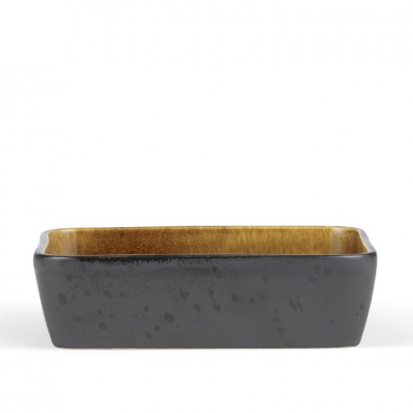 Bitz Bitz Gastro black / amber Auflaufform 30x17,2x8 cm Bitz Gastro сотейник черный/янтарный 30x17,2x8 см