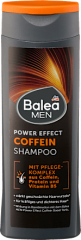 Balea MEN Shampoo Power Effect Coffein, 250 ml, Шампунь Power Effect с кофеином для укрепляющего ухода за волосами, 250 мл