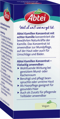 Abtei Kamillen Konzentrat 50 ml, Abtei Косметический концентрат ромашки для кожи, волос и полоскания рта, 50 мл