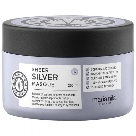 Maria Nila Sheer Silver Masque Haarbalsam маска для светлых волос