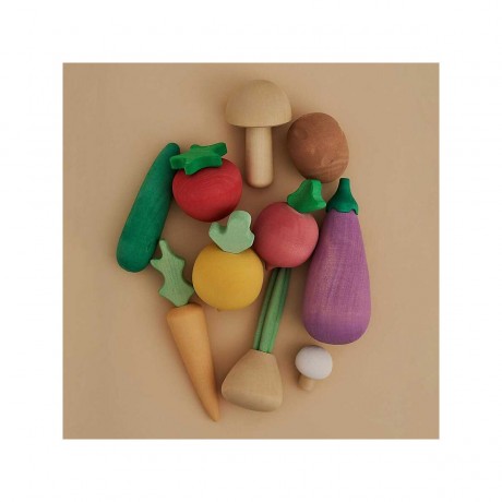 Montessori® Buntes Gemuse Set Красочный овощной набор