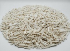 LEGO LEGO 1x4 Platte Weiss - Basic, Classic - White Plate 3710 Stuckzahl 100x Тарелка LEGO 1x4, белая — базовая, классическая — белая тарелка, 3710 деталей, 100x