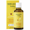 WELEDA BABY Baeuchlein-Massageoel, 50 ml, Детское масло для массажа животика с миндальным маслом, майораном, ромашкой и кардамоном, 50 мл