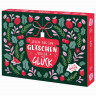 GLÜCK Fruchtaufstriche Adventskalender 2026 Jeden Tag ein Gläschen voller Glück, Адвент-календарь 2026 GLÜCK с 24 баночками фруктовых намазок по 28 г, 672 г