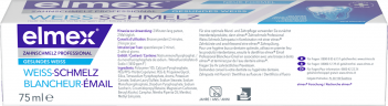 elmex Zahnpasta Zahnschmelz Professional Weiss-Schmelz, 75 ml, Зубная паста Professional Weiss-Schmelz для удаления окрашиваний и защиты эмали, 75 мл