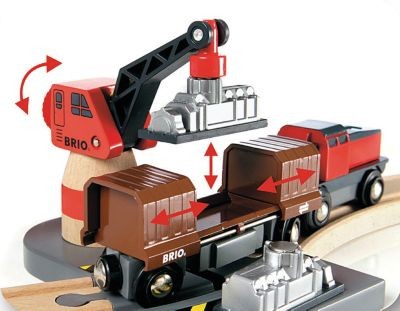 BRIO Container Hafen Set Набор контейнерных портов