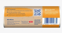 Swirl Mullbeutel 20 l mit Tragegriff mit 100 % recyceltem Plastik, 20 St Мешки для мусора 20 л с ручкой из 100% переработанного пластика, 20 штук